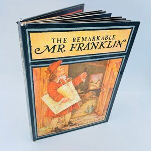 Vintage Hallmark Pop Up Book The Remarkable Mr. Franklin great condition